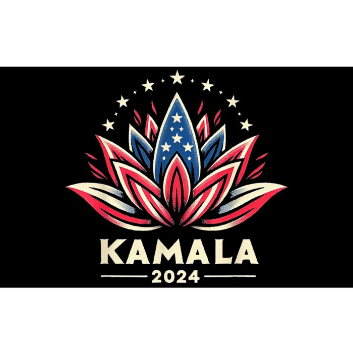 Lotus For Potus 2024 Madam Kamala For President Harris Bumper Sticker