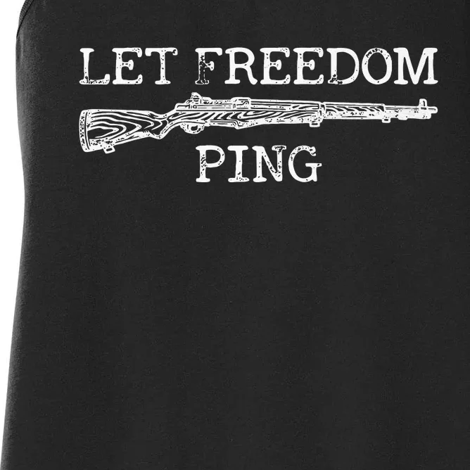 Let Freedom Ping Women's Racerback Tank