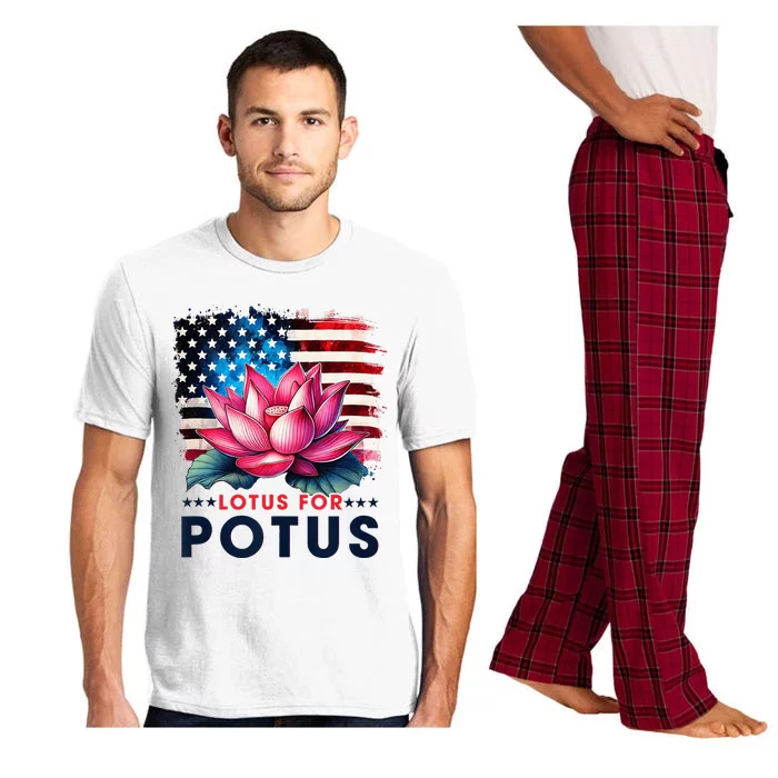 Lotus For Potus President Election Vote Pajama Set