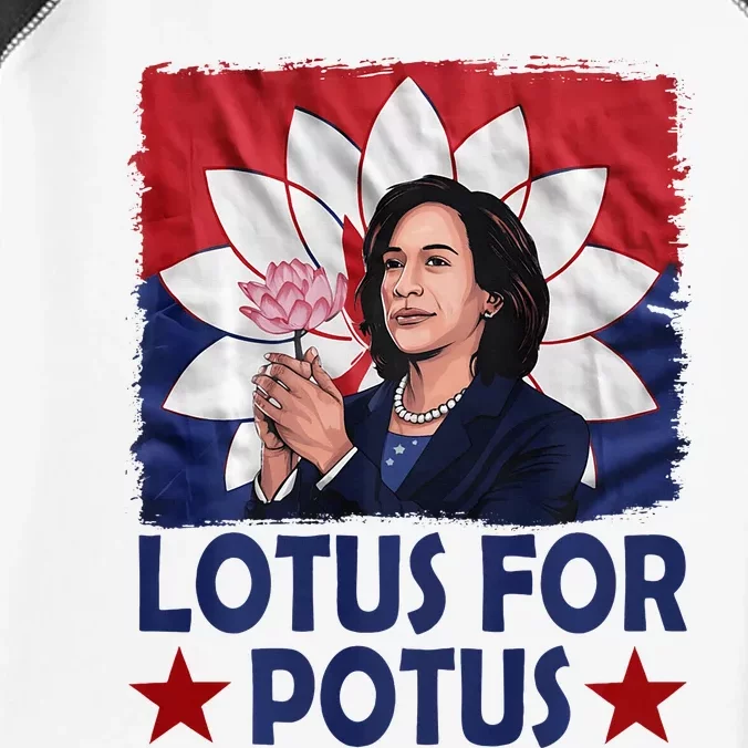 Lotus For Potus Kamala Harris 2024 Infant Baby Jersey Bodysuit