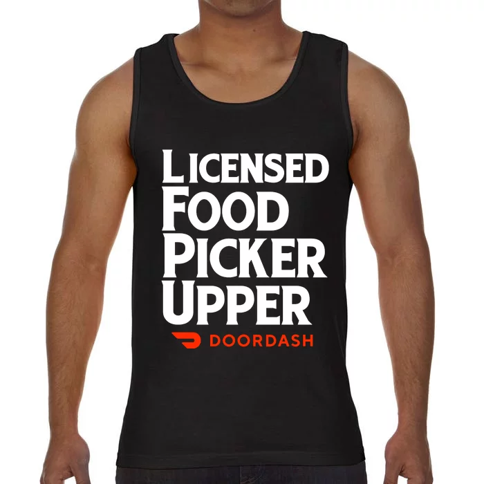 Licensed Food Picker Upper DoorDash Comfort Colors® Tank Top