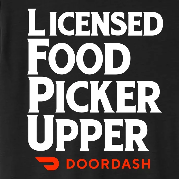 Licensed Food Picker Upper DoorDash ChromaSoft Performance T-Shirt