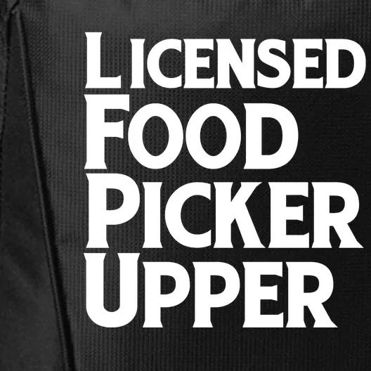 Licensed Food Picker Upper City Backpack