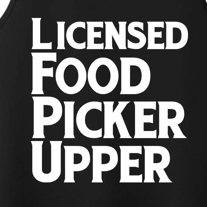 Licensed Food Picker Upper Performance Tank