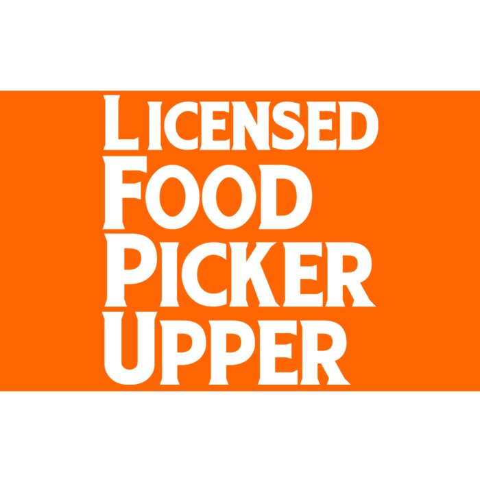 Licensed Food Picker Upper Bumper Sticker