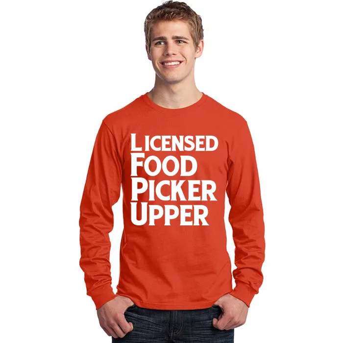 Licensed Food Picker Upper Tall Long Sleeve T-Shirt