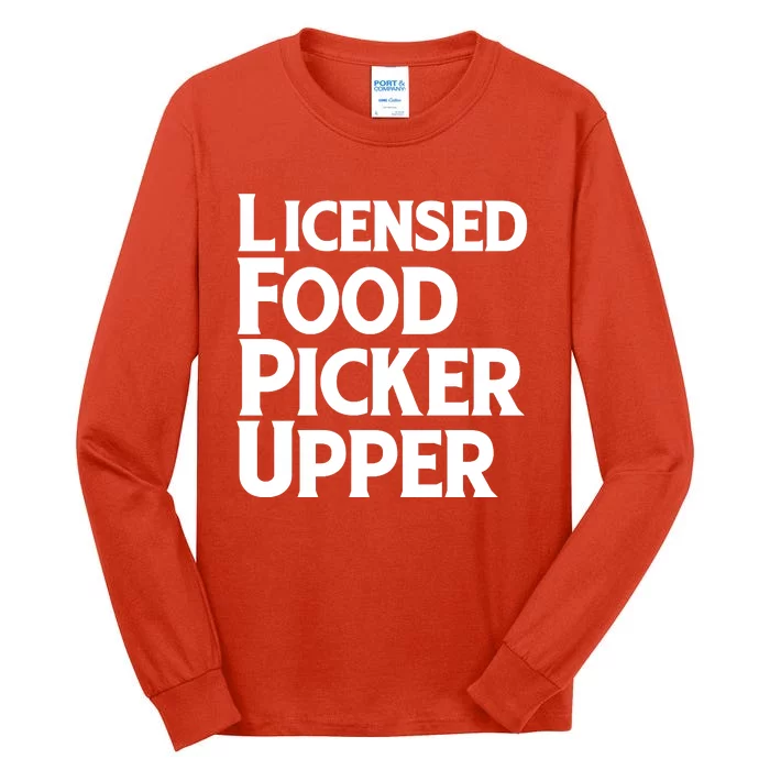 Licensed Food Picker Upper Tall Long Sleeve T-Shirt