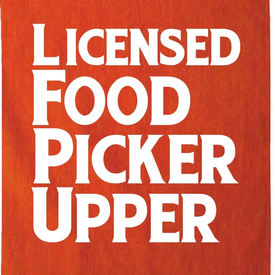 Licensed Food Picker Upper Platinum Collection Golf Towel