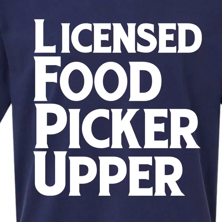 Licensed Food Picker Upper Sueded Cloud Jersey T-Shirt