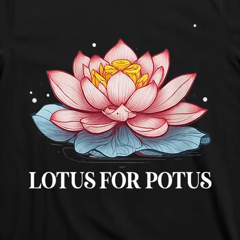 Lotus For Potus Kamala Harris President Campaign 2024 T-Shirt