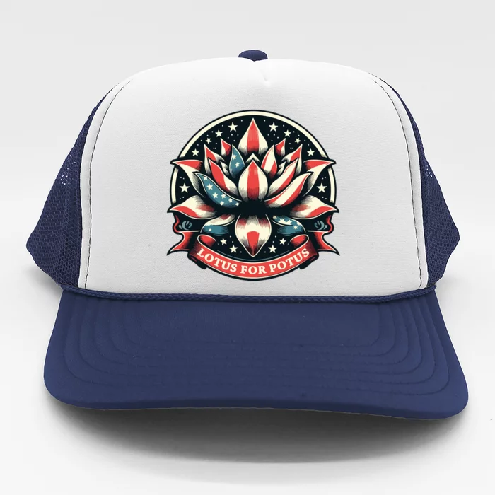 Lotus For Potus Trucker Hat