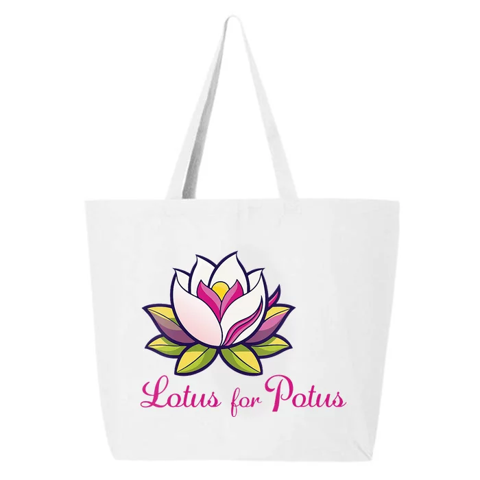 Lotus For Potus In Vibrant Colors 25L Jumbo Tote