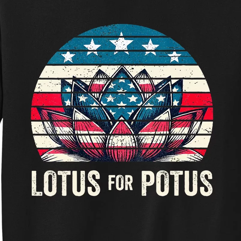 Lotus For Potus Kamala Harris For President 2024 Sweatshirt