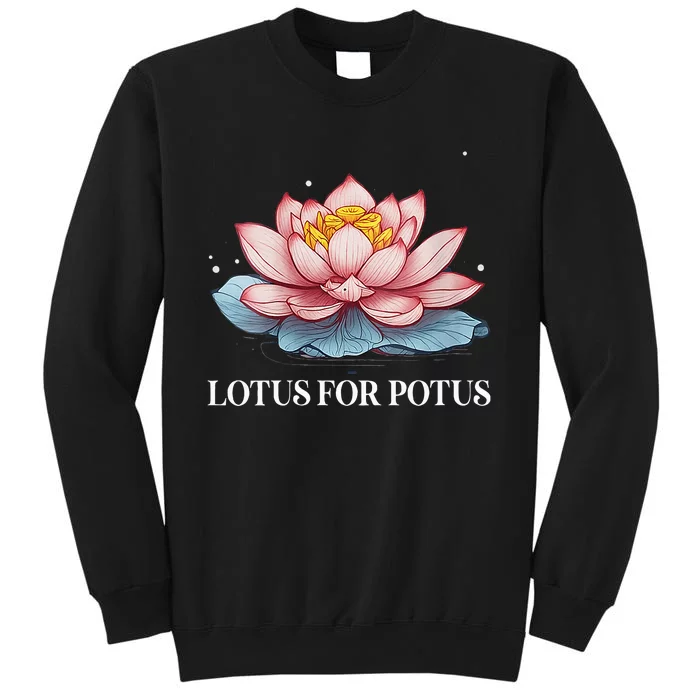 Lotus For Potus Kamala Harris President Campaign 2024 Sweatshirt