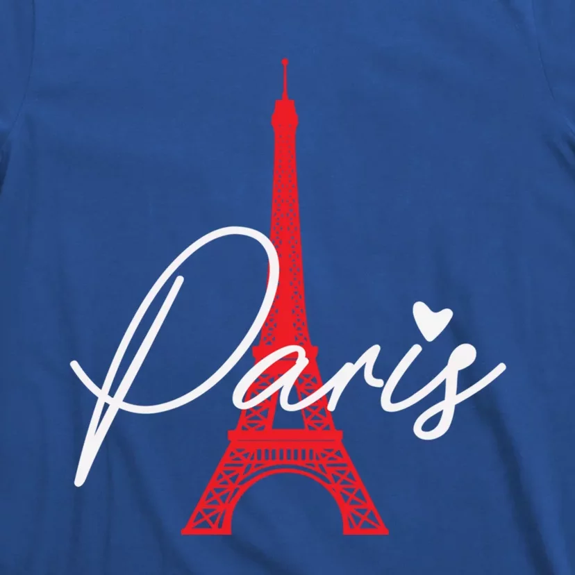 Love From Paris The Eiffel Tower A Love Sign From France Gift T-Shirt