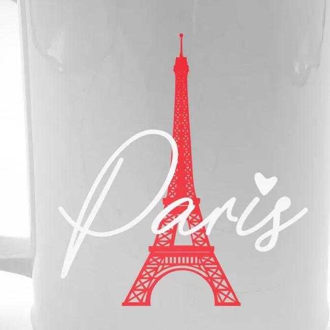 Love From Paris The Eiffel Tower A Love Sign From France Gift Front & Back Beer Stein