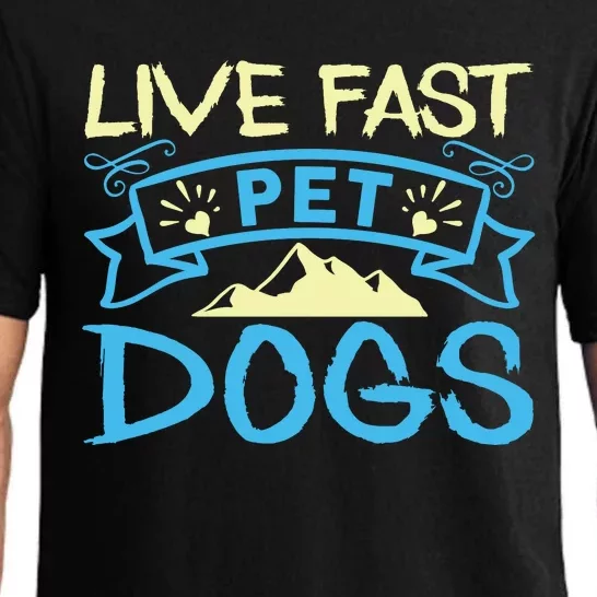 Live Fast Pet Dogs Pajama Set