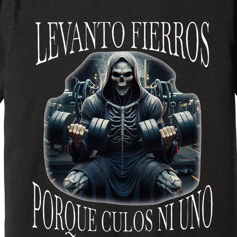 Levanto Fierros Porque Calacas Chidas Gym Premium T-Shirt