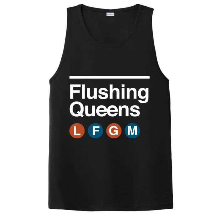 LFGM Flushing Queens Performance Tank