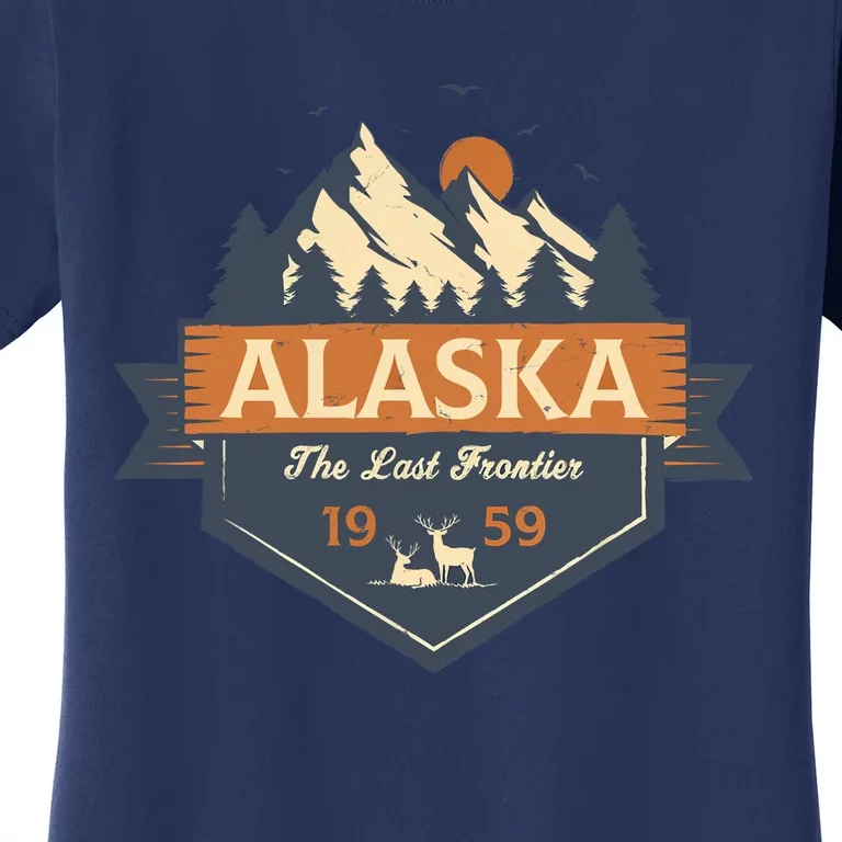 Last Frontier Retro Alaska Women's T-Shirt