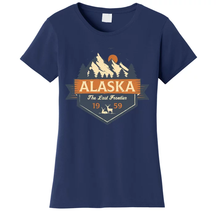 Last Frontier Retro Alaska Women's T-Shirt