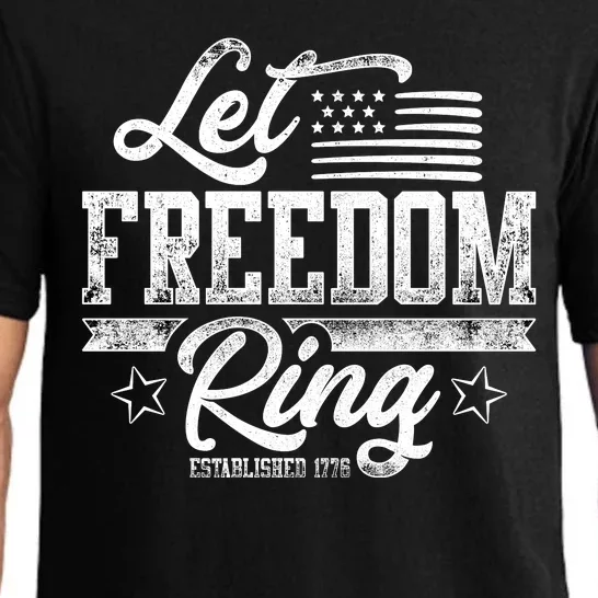 Let Freedom Ring Established 1776 Pajama Set