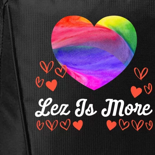 Lesbian Flag Rainbow Pride Lez Fun Love Valentines Day Cute Gift City Backpack