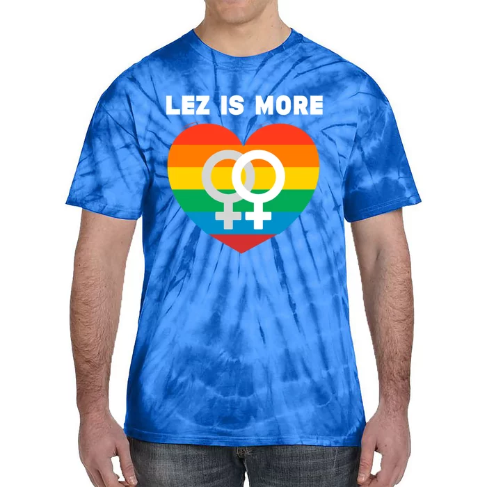 Lesbian Flag Rainbow Pride Lez Fun Valentines Day Cute Gift Tie-Dye T-Shirt