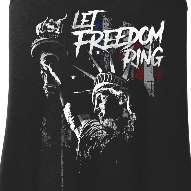 Let Freedom Ring Ladies Essential Tank