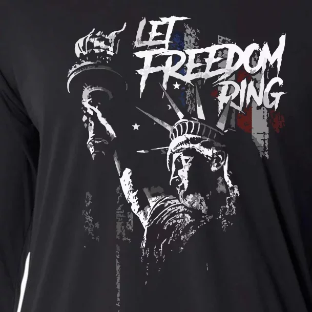 Let Freedom Ring Cooling Performance Long Sleeve Crew