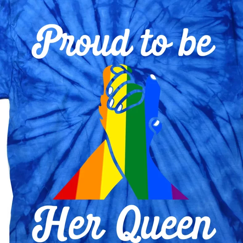 Lesbian Flag Rainbow Pride Proud Queen Valentines Day Gift Tie-Dye T-Shirt