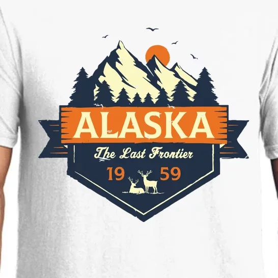 Last Frontier Retro Alaska Pajama Set