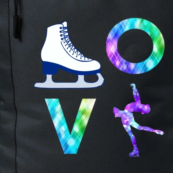 Love Figure Skating Ice Skater Girls Gift Daily Commute Backpack