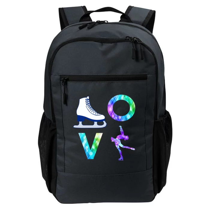 Love Figure Skating Ice Skater Girls Gift Daily Commute Backpack