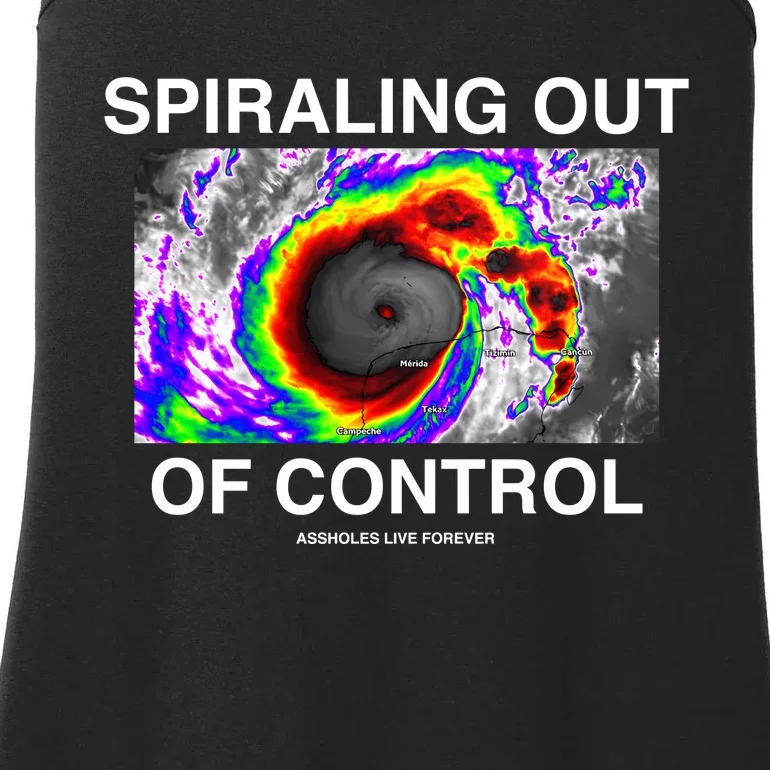 Linda Finegold Store Spiraling Out Of Control Ladies Essential Tank