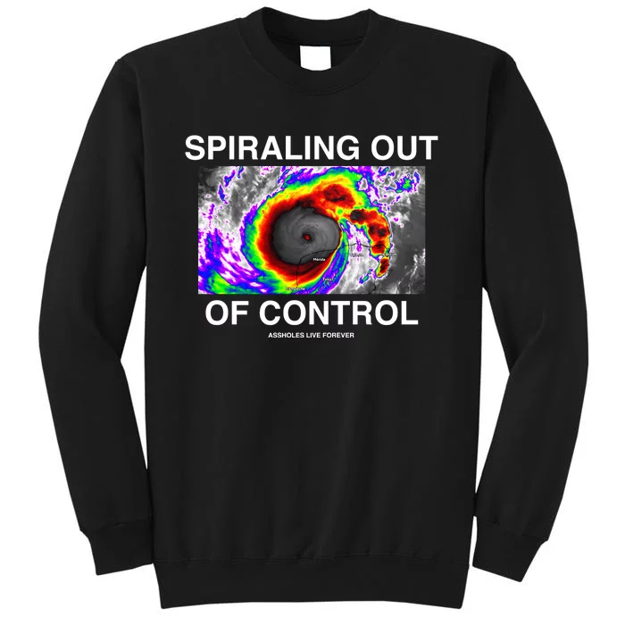 Linda Finegold Store Spiraling Out Of Control Tall Sweatshirt