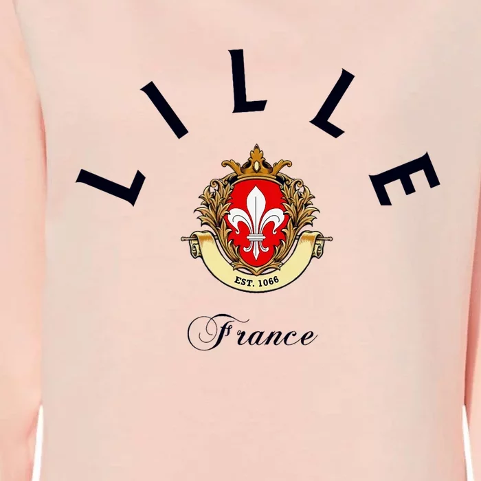 Lille France Souvenir Lille Gift Lille Fan Travel To France Womens California Wash Sweatshirt