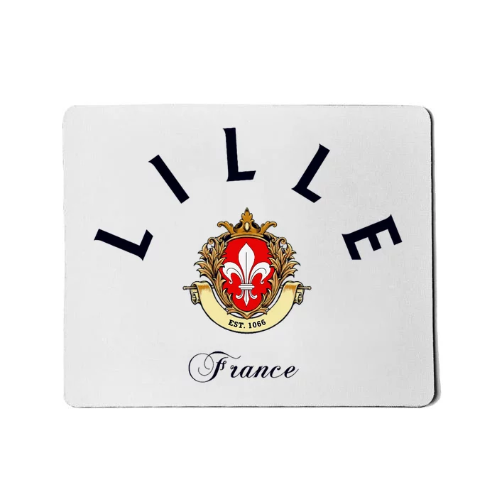 Lille France Souvenir Lille Gift Lille Fan Travel To France Mousepad