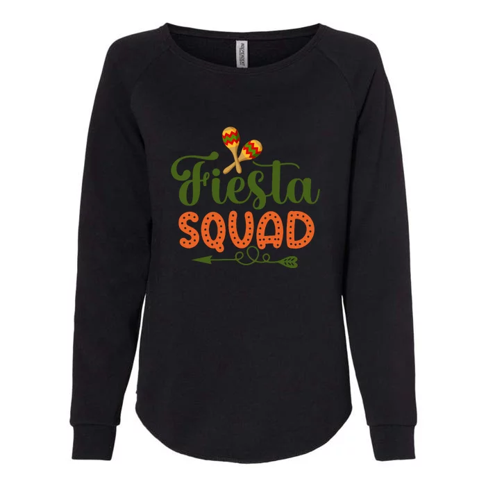 Let's Fiesta Squad Cinco De Mayo 5th May Mexican Womens California Wash Sweatshirt