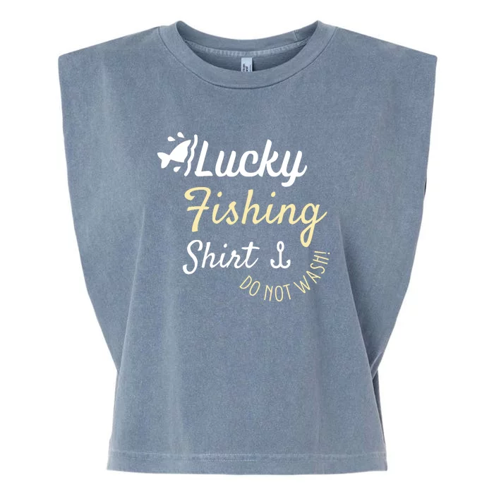 Lucky Fishing Shirt Do Not Wash Garment-Dyed Women's Muscle Tee