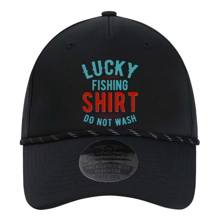 Lucky Fishing Shirt Do Not Wash Funny Fish Performance The Dyno Cap