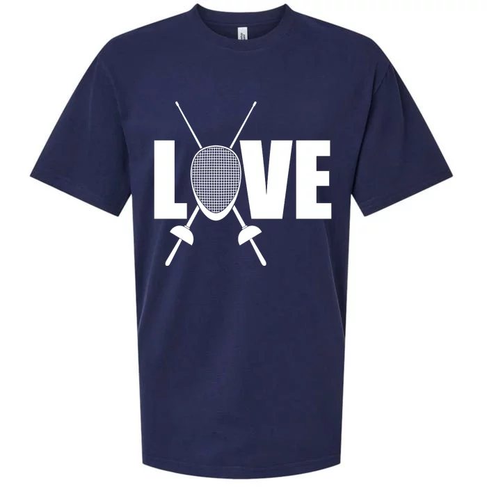 Love Fencing Sport Sueded Cloud Jersey T-Shirt