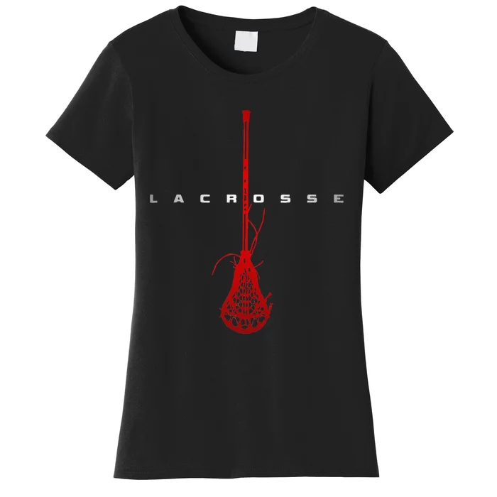 Lacrosse funny sport lover Women's T-Shirt