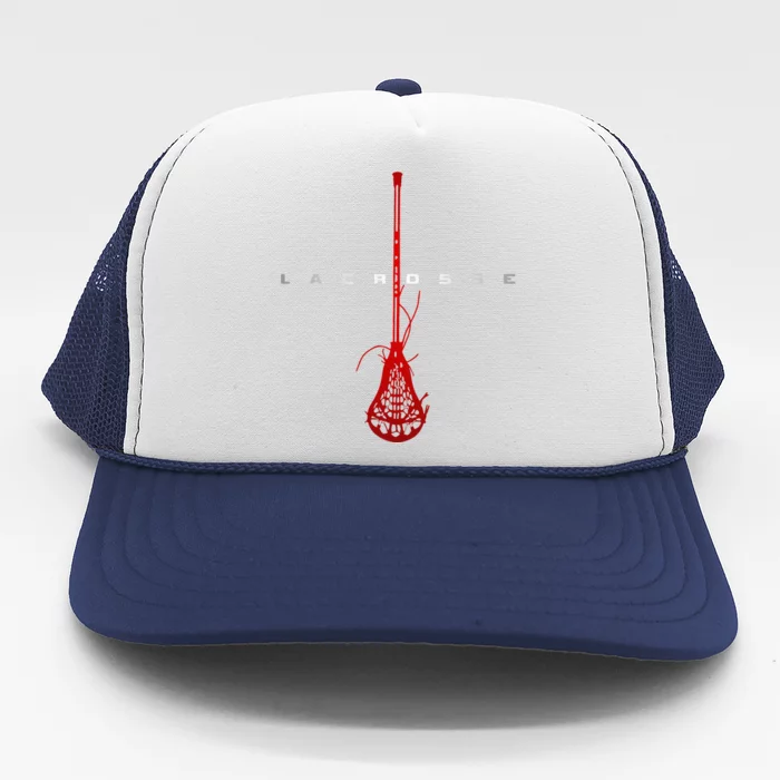 Lacrosse funny sport lover Trucker Hat