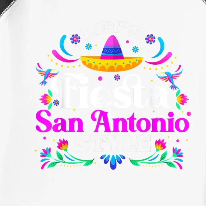 Let's Fiesta San Antonio Style Party Happy Cinco De Mayo Infant Baby Jersey Bodysuit