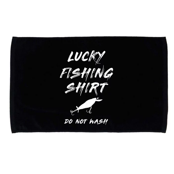 Lucky Fishing Shirts Do Not Wash Microfiber Hand Towel