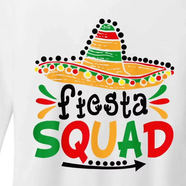 Let's Fiesta Squad Cinco De Mayo 5th May Mexican Womens CVC Long Sleeve Shirt