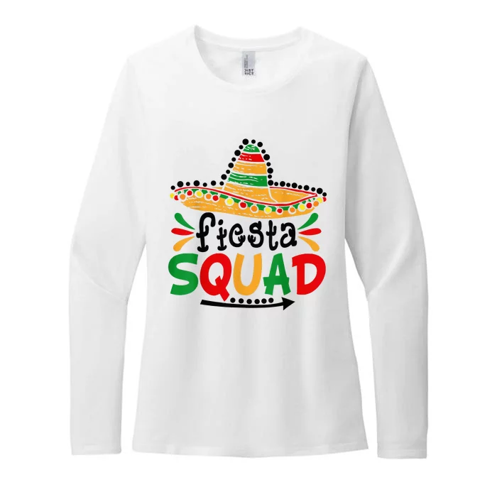 Let's Fiesta Squad Cinco De Mayo 5th May Mexican Womens CVC Long Sleeve Shirt