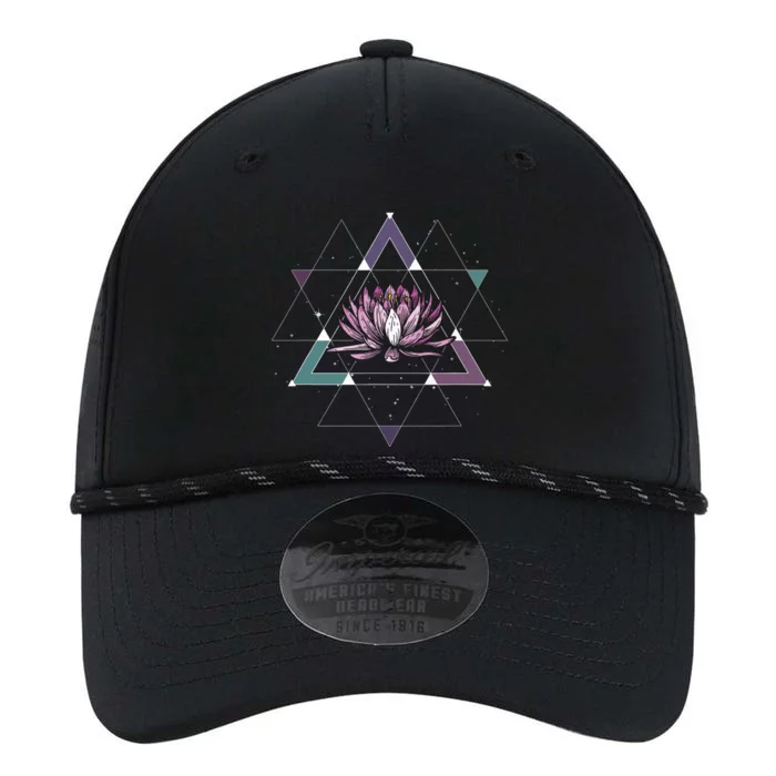 Lotus Flower Sacred Geometry Yoga Meditation Spiritual Zen Performance The Dyno Cap