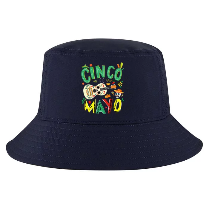 Lets Fiesta Squad 5 De Mayo Mexican Fiesta Cool Comfort Performance Bucket Hat